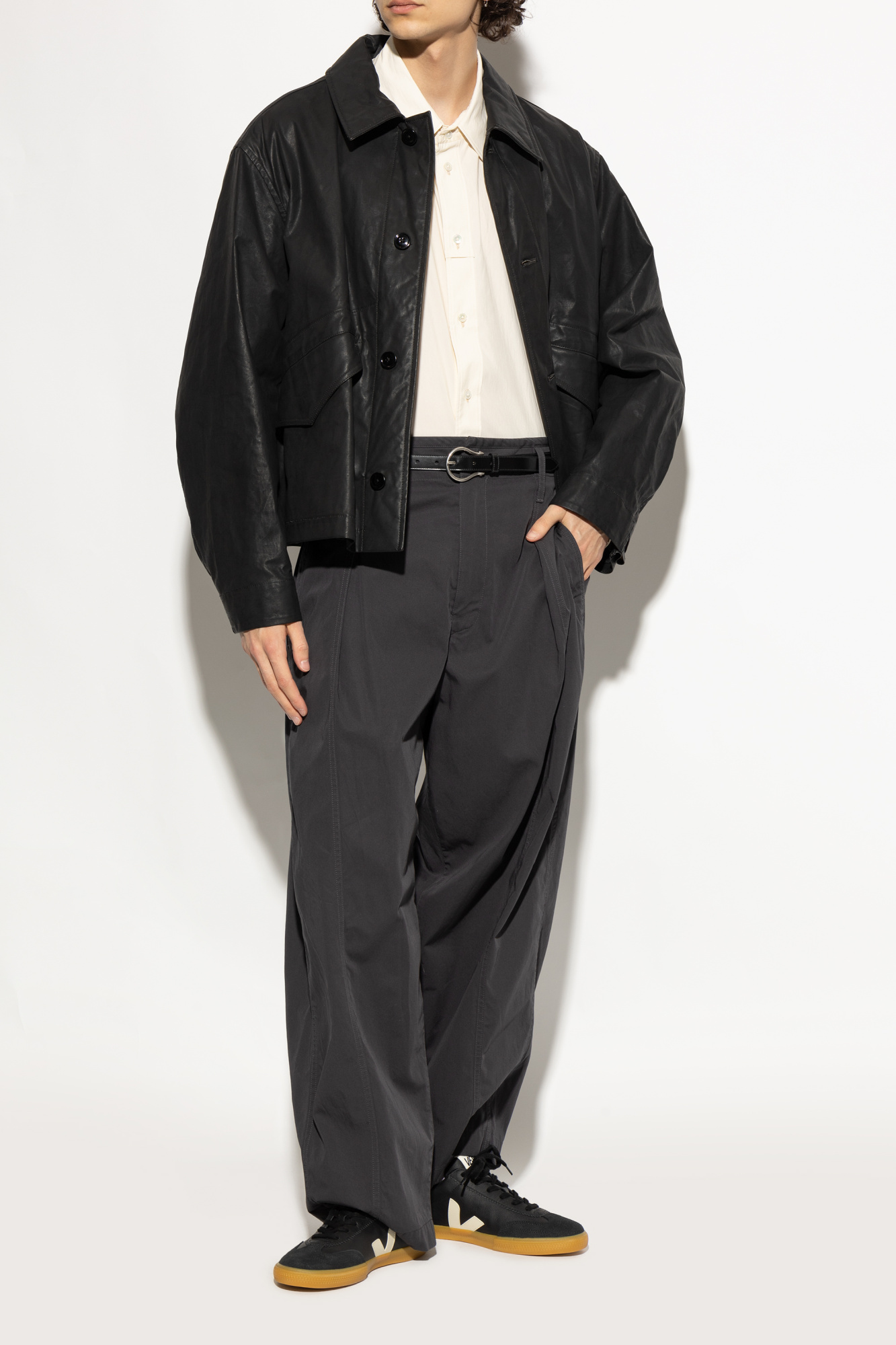 VEJA★VOLLEY LEATHER★兼用★BLACK PIERRE VOLLEY LEATHER BLACK PIERRE | VEJA